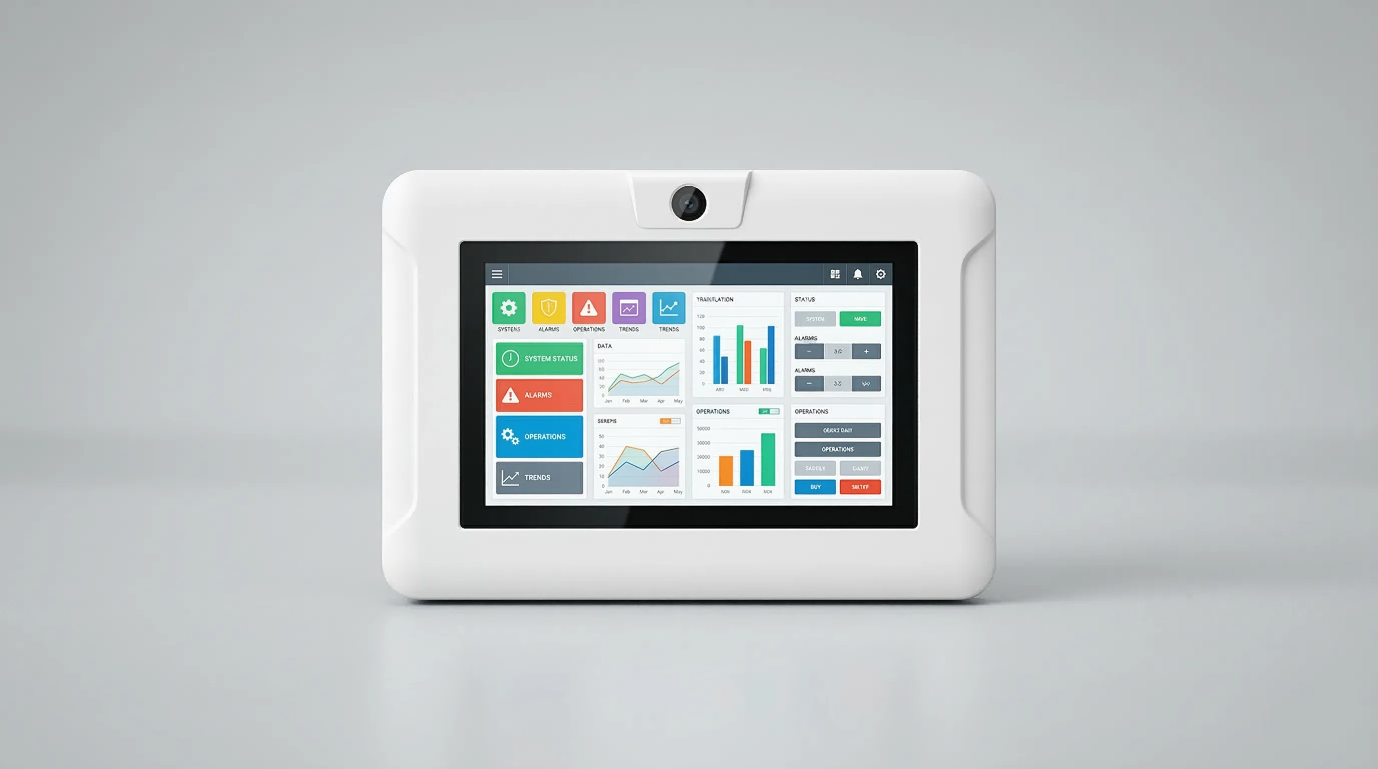 HMI-панель 10.1" со встроенной камерой