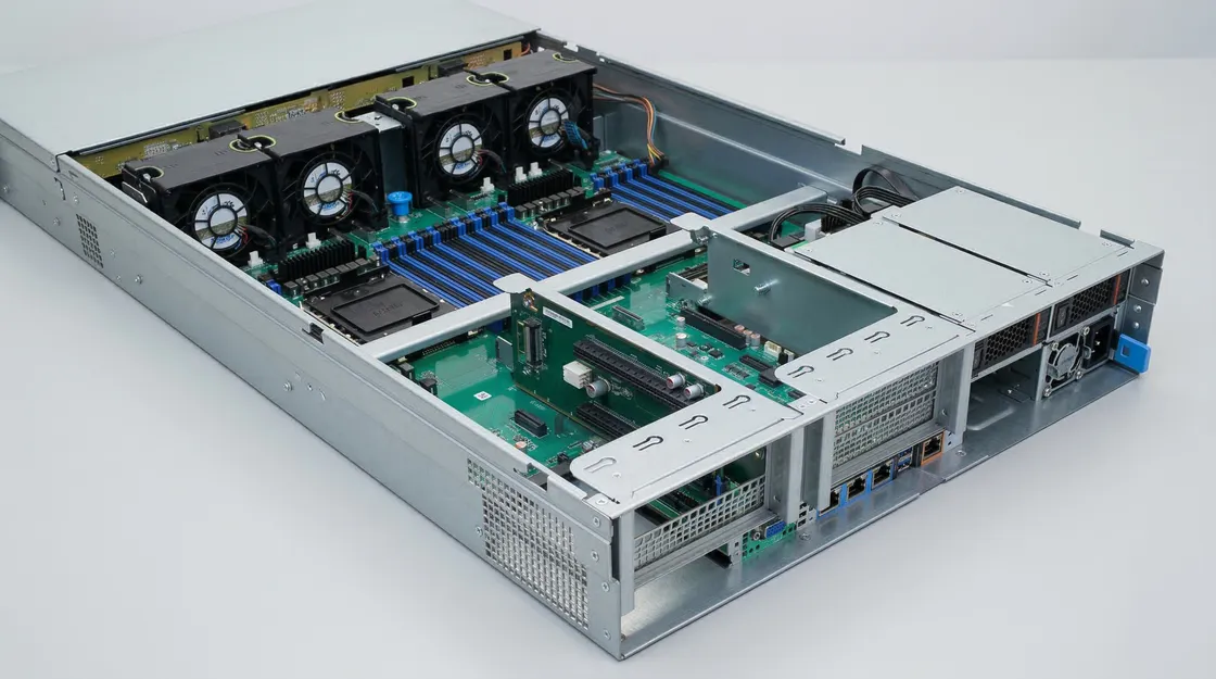 Двухпроцессорный сервер на базе Intel Xeon